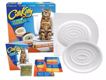 Kit De Entrenamiento Baño Para Gato Citi