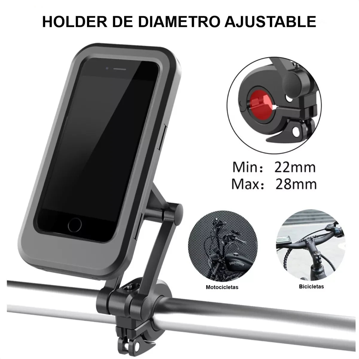 Soporte Holder Celular De Moto